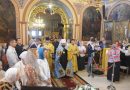 On Commemoration day of Ss Peter and Paul Metropolitan Hilarion of Volokolamsk celebrates Divine Liturgy at the represenation of Serbian Church in Moscow